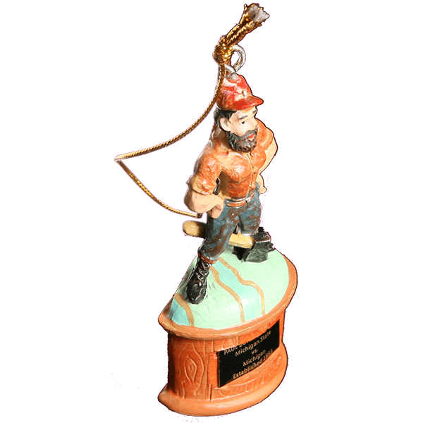 Paul Bunyan Trophy Ornament