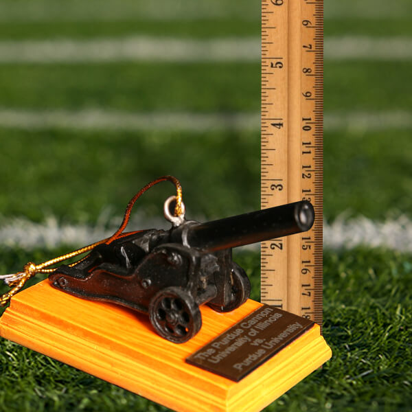 Purdue Cannon Mini Trophy - Illinois